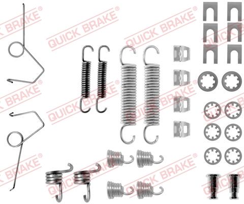 QUICK BRAKE Комплектующие, тормозная колодка 105-0686